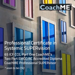 CoachME© Professional Certificate in Systemic SUPERvision