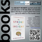 BMC Quarterly Book Club - SESSION 1 - 02 July (My Stroke of Insight) - Join Us - 8.00am to 9.00am London